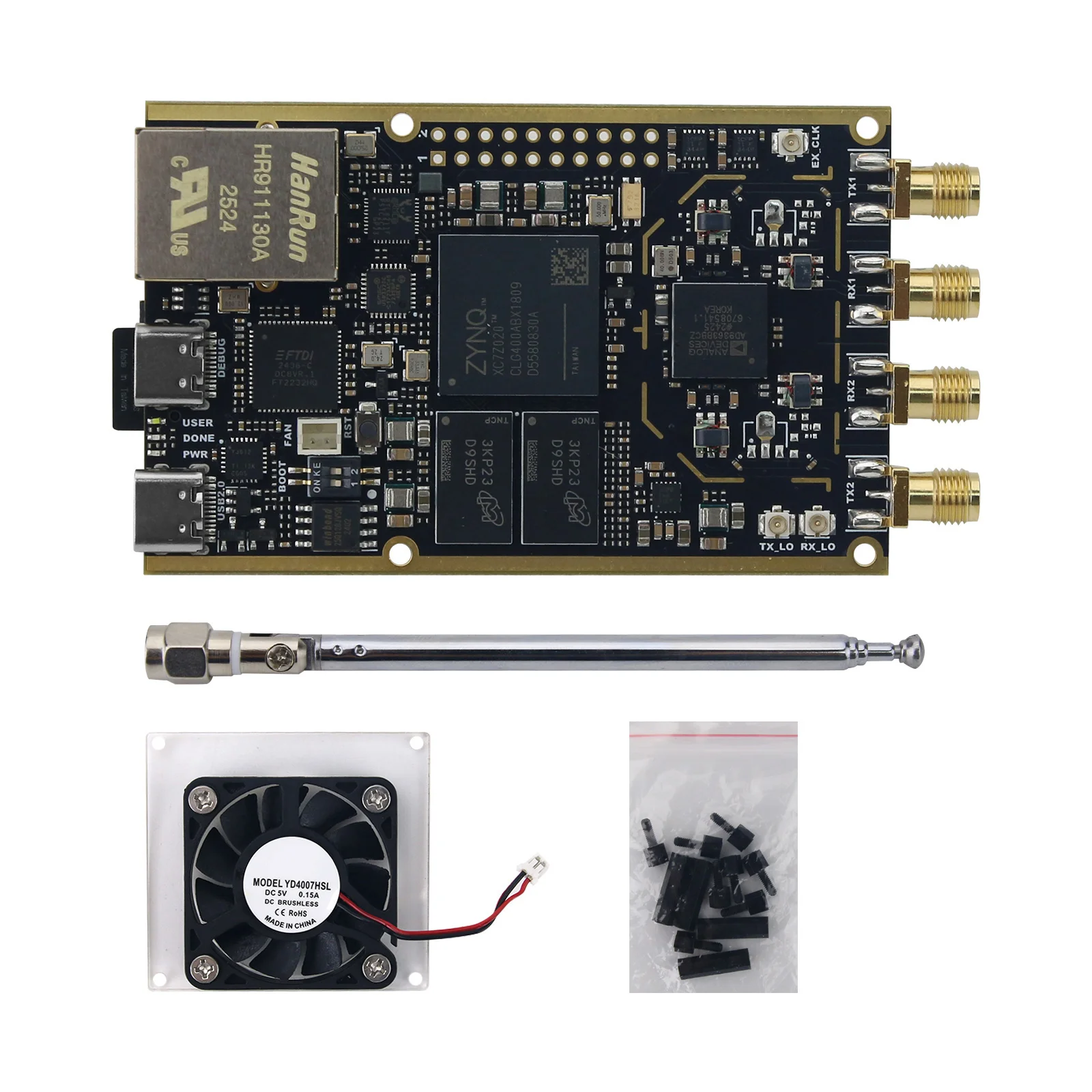 TZT SDR Development Board - Zynq7020+ad9363, 70mhz-6ghz